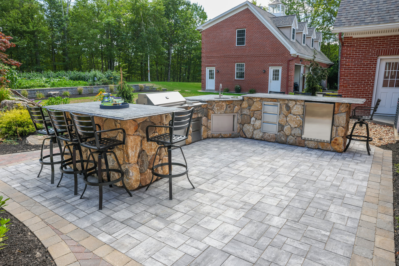 Uniframe Systems Outdoor Kitchen Frame Kits - Backyard Kitchen Frames