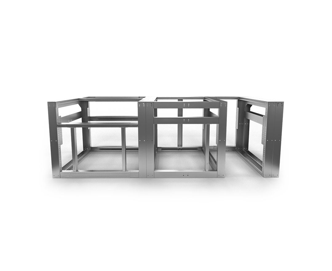 Outdoor kitchen steel frame hotsell