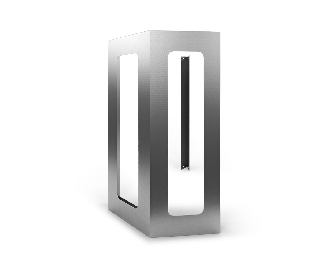 Counter Height 45 Degree Corner Part # UF-C45 – Uniframe Systems