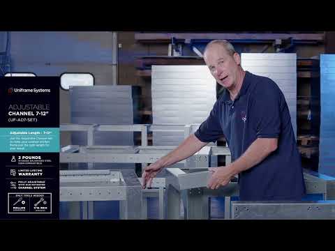 Adj. Channel 34”- 55” – Uniframe Systems